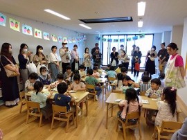 令和6年度保育参観・懇談会を開催しました。①