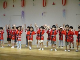 石川保育園夏まつり/7月１９日(金)