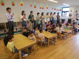 令和7年度石川保育園保育参観・懇談会を実施しました。