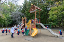 秋の遠足・はなえみ組②